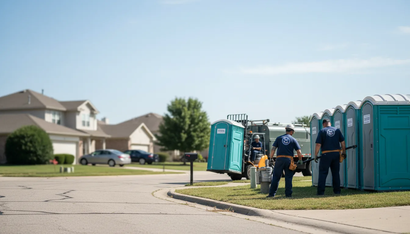 Porta Potty Rental in Harrisburg, IL near me